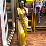 Beautiful Designer Chinon Sequence Saree