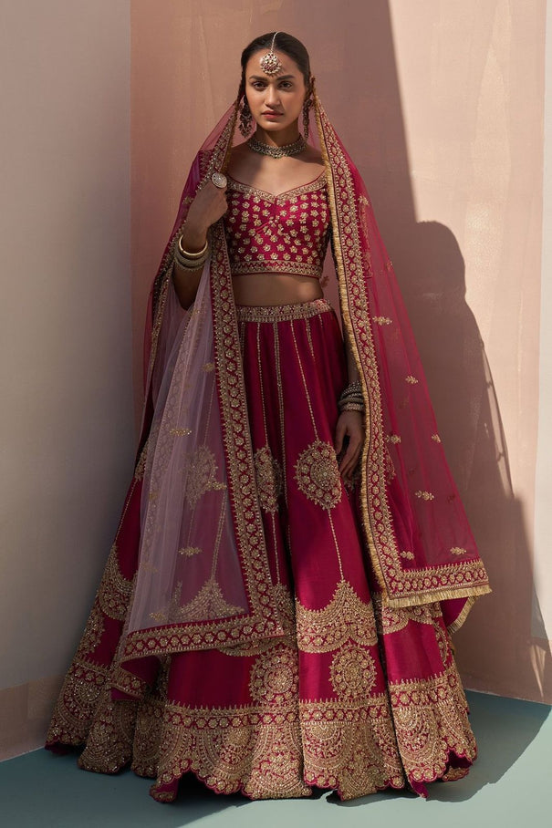 Sequence , Dori & Zari Thread Work Lehenga