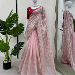 Havy Zimmy Chu With Thred with Sequnce work Saree